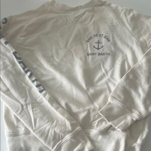 Brandy Melville J Galt St Barth cream sweatshirt . Mint condition one size